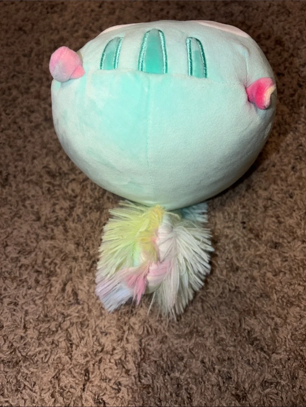 Squishmallow 8” Serene Teal Squirrel AUTHENTIC Kellytoy NWOT